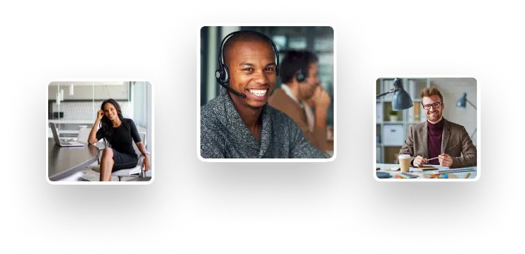 Squaretalk contact center interface